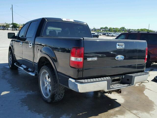 1FTPW12V47FA14289 - 2007 FORD F150 SUPER BLACK photo 3