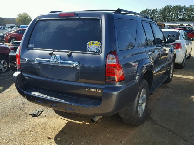 JTEZU14R08K007973 - 2008 TOYOTA 4RUNNER SR GRAY photo 4