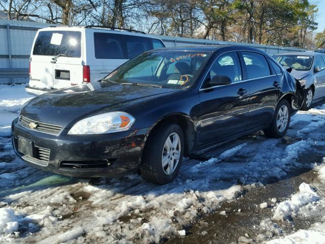 2G1WB58N979410239 - 2007 CHEVROLET IMPALA LS BLACK photo 2