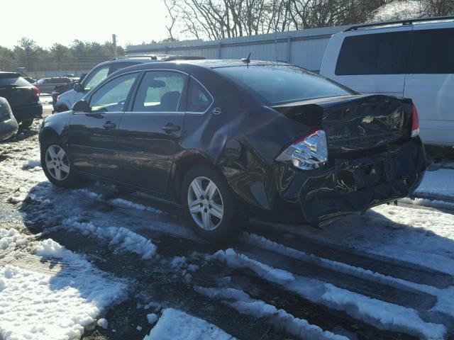 2G1WB58N979410239 - 2007 CHEVROLET IMPALA LS BLACK photo 3