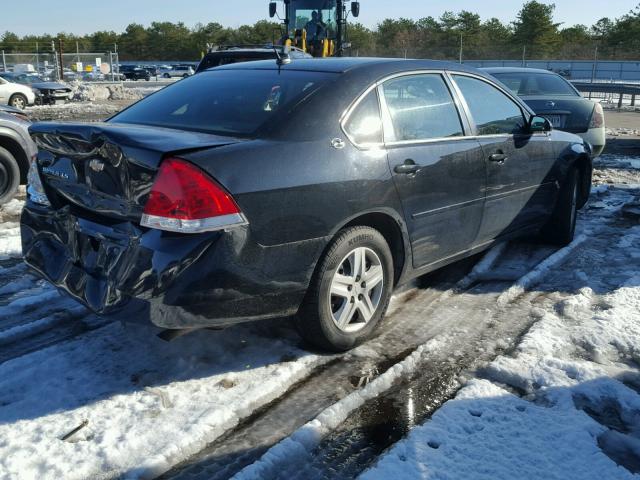 2G1WB58N979410239 - 2007 CHEVROLET IMPALA LS BLACK photo 4