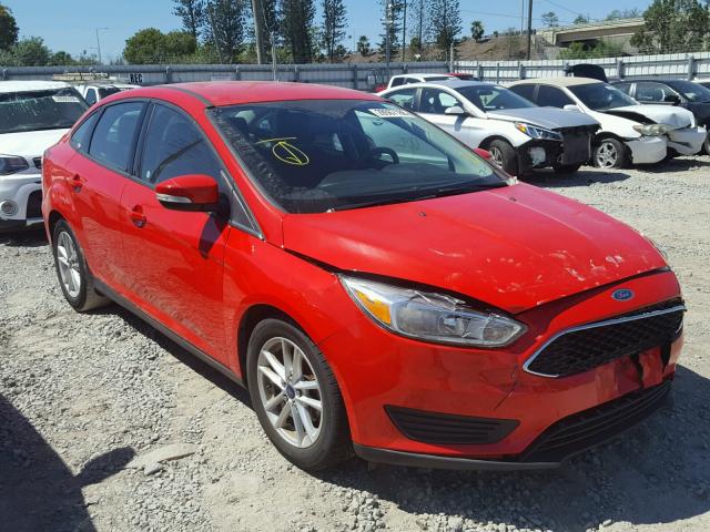 1FADP3F27FL295862 - 2015 FORD FOCUS SE RED photo 1