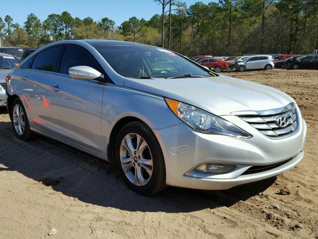 5NPEC4AC2CH341582 - 2012 HYUNDAI SONATA SE SILVER photo 1