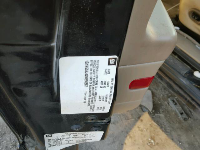 1G1NE52J42M690687 - 2002 CHEVROLET MALIBU LS 黑色 照片 10