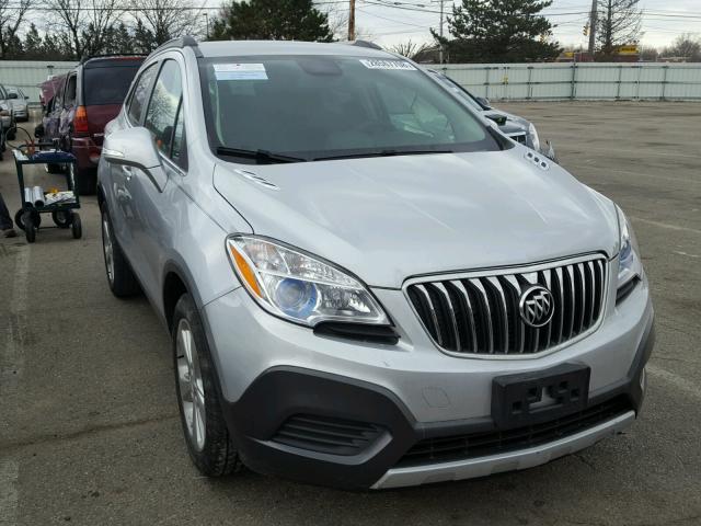 KL4CJASB9GB733591 - 2016 BUICK ENCORE SILVER photo 1