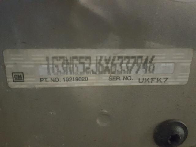 1G3NG52J6X6337946 - 1999 OLDSMOBILE CUTLASS GL GOLD photo 10