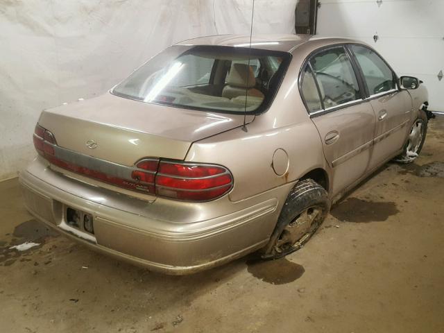 1G3NG52J6X6337946 - 1999 OLDSMOBILE CUTLASS GL GOLD photo 4