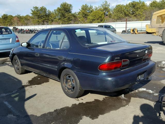 1Y1SK526XVZ419733 - 1997 GEO PRIZM BASE GREEN photo 3