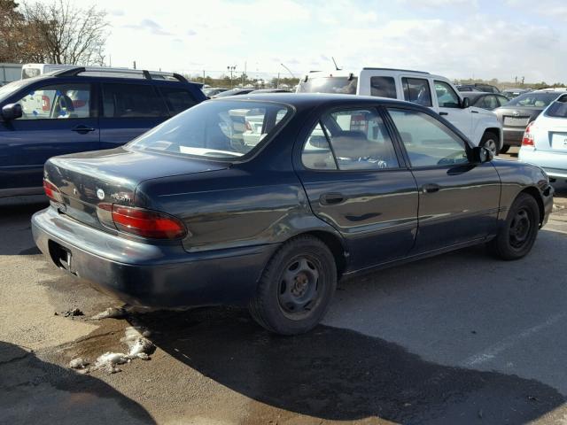 1Y1SK526XVZ419733 - 1997 GEO PRIZM BASE GREEN photo 4