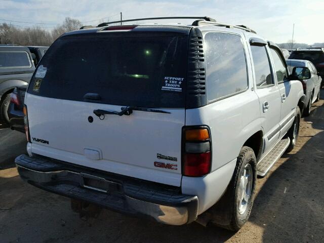 1GKEK13Z64J292029 - 2004 GMC YUKON Ақ фото 4