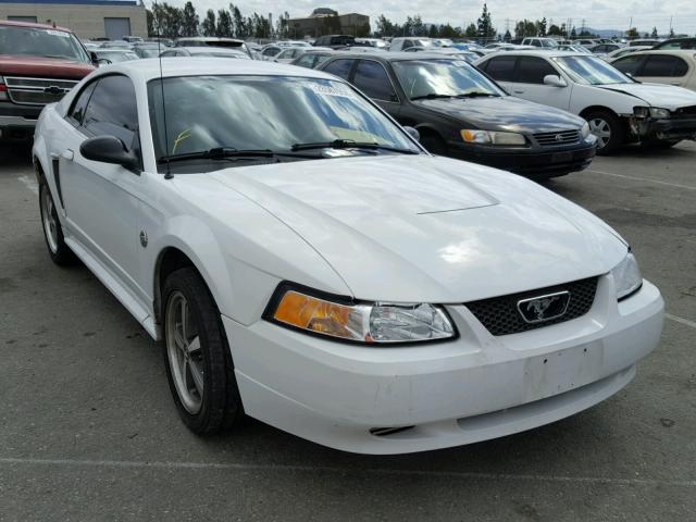 1FAFP40694F205827 - 2004 FORD MUSTANG WHITE photo 1