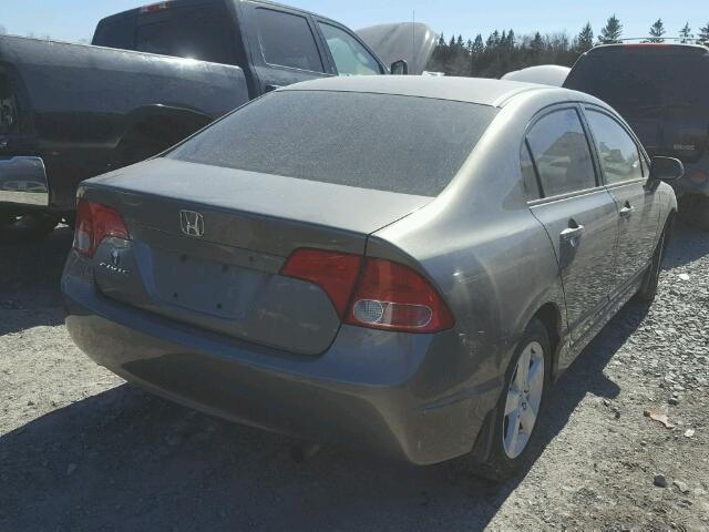 2HGFA16816H033105 - 2006 HONDA CIVIC EX Մոխրագույն լուսանկար 4