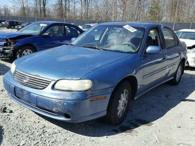 1G1NE52M7VY142528 - 1997 CHEVROLET MALIBU LS BLUE photo 2