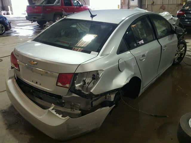 1G1PA5SG4D7271863 - 2013 CHEVROLET CRUZE LS SILVER photo 4