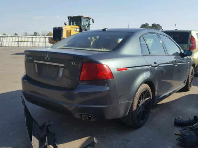 19UUA66205A050295 - 2005 ACURA TL TEAL photo 4