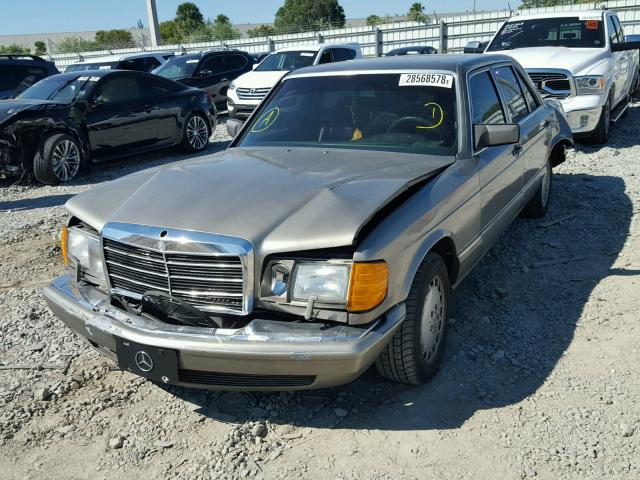 WDBCB25D3GA254139 - 1986 MERCEDES-BENZ 300 SDL SILVER photo 2