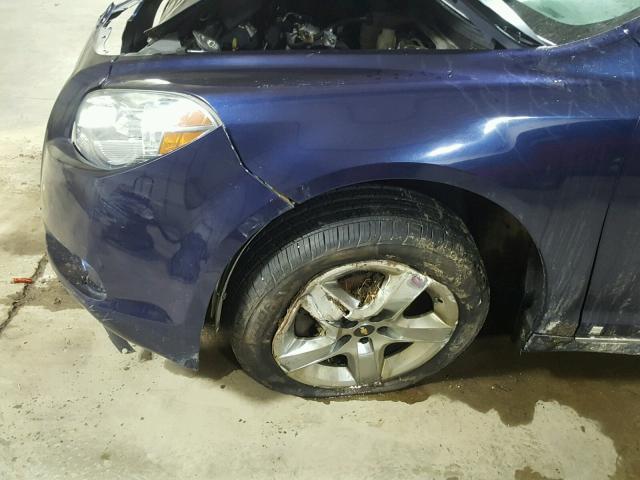 1G1ZH57B794116511 - 2009 CHEVROLET MALIBU 1LT 蓝色 照片 9