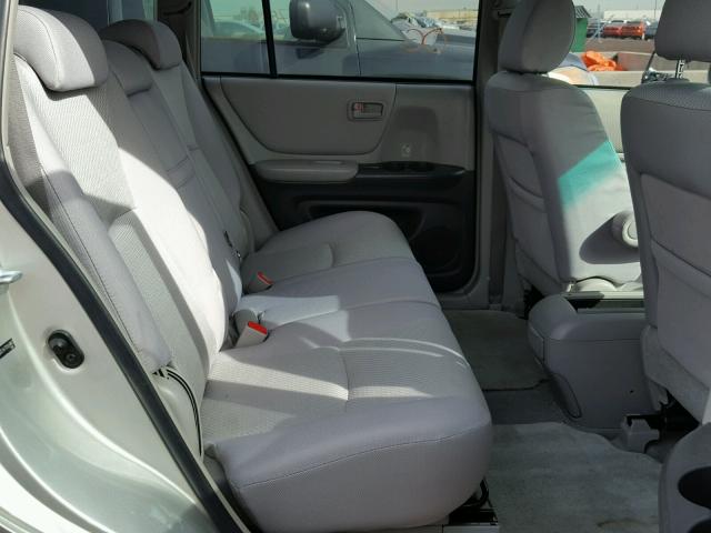 JTEDD21A770169897 - 2007 TOYOTA HIGHLANDER SILVER photo 6