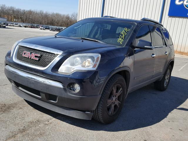 1GKEV23D09J143043 - 2009 GMC ACADIA SLT ლურჯი ფოტო 2