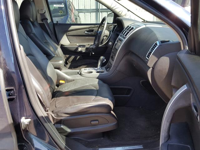 1GKEV23D09J143043 - 2009 GMC ACADIA SLT ლურჯი ფოტო 5