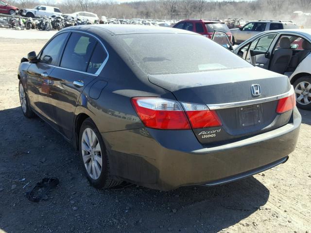 1HGCR2F71FA024122 - 2015 HONDA ACCORD EX GREEN photo 3