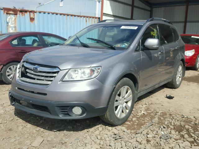 4S4WX92D484411315 - 2008 SUBARU TRIBECA LI GRAY photo 2