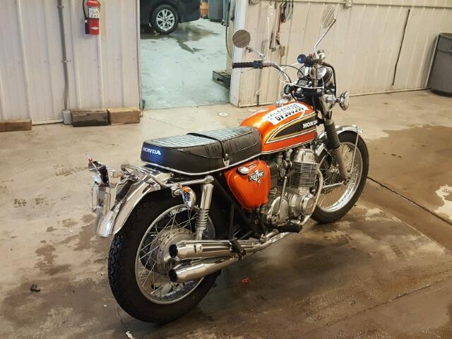 CB7502508535 - 1975 HONDA CB750 ORANGE photo 4