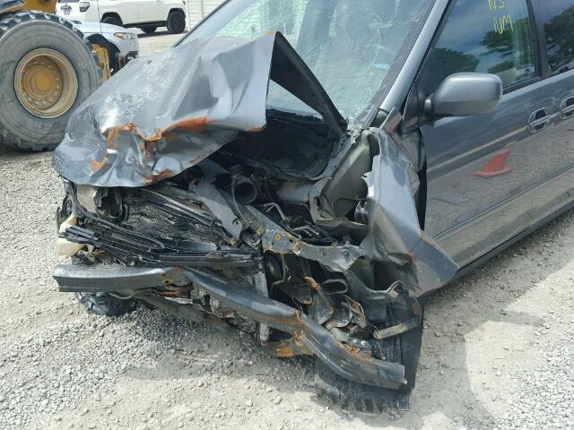 2HKRL1862YH570562 - 2000 HONDA ODYSSEY EX GRAY photo 10