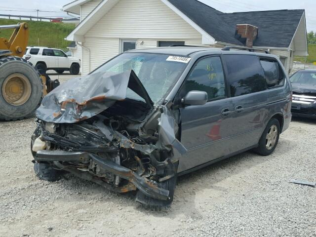 2HKRL1862YH570562 - 2000 HONDA ODYSSEY EX GRAY photo 2