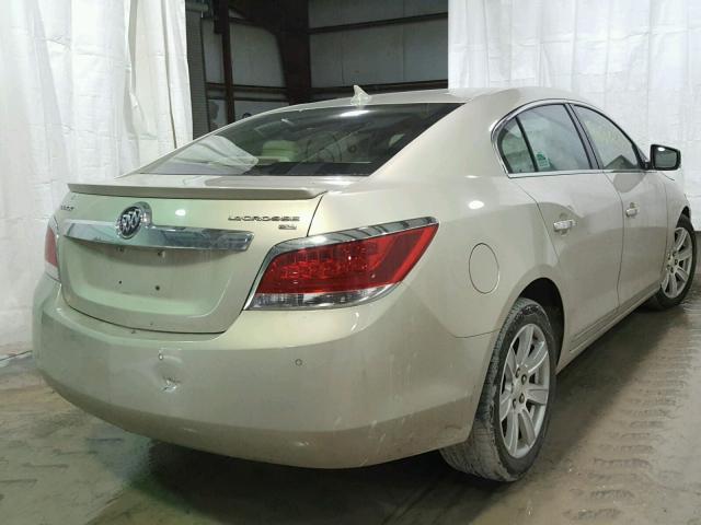 1G4GC5EC1BF336581 - 2011 BUICK LACROSSE C TAN photo 4