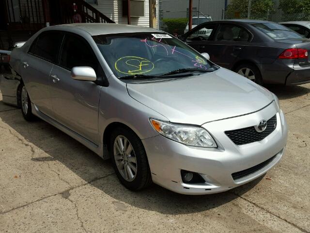 1NXBU4EE3AZ281547 - 2010 TOYOTA COROLLA/S/ SILVER photo 1