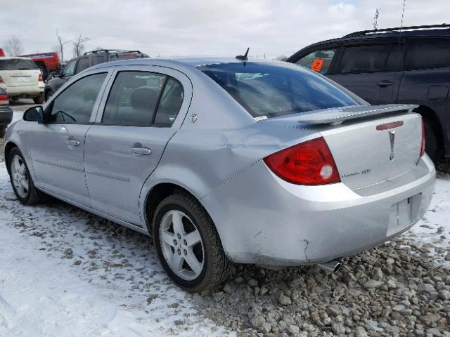 1G2AS58HX97199962 - 2009 PONTIAC G5 SE SILVER photo 3