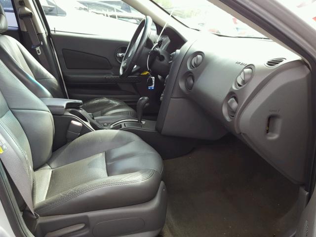 2G2WS542X41291571 - 2004 PONTIAC GRAND PRIX GRAY photo 5