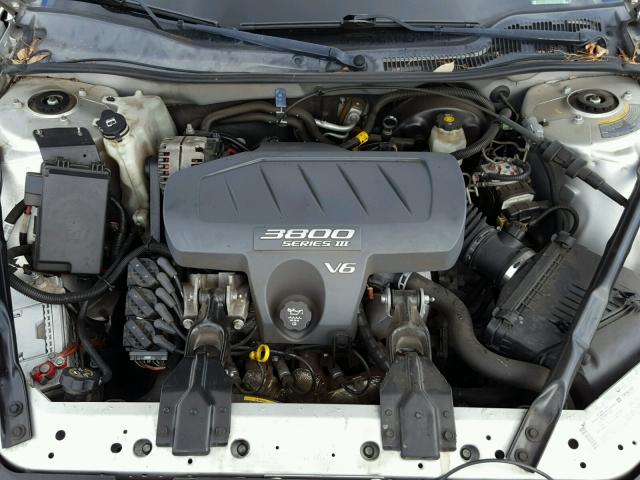 2G2WS542X41291571 - 2004 PONTIAC GRAND PRIX GRAY photo 7