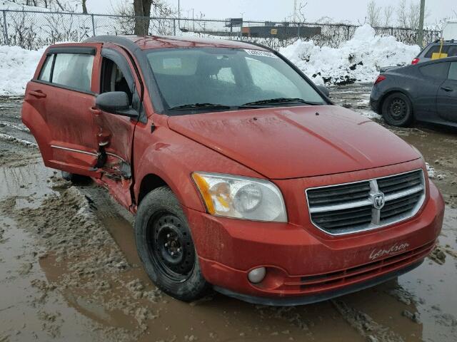 1B3CB4HA3AD561395 - 2010 DODGE CALIBER SX ORANGE photo 1