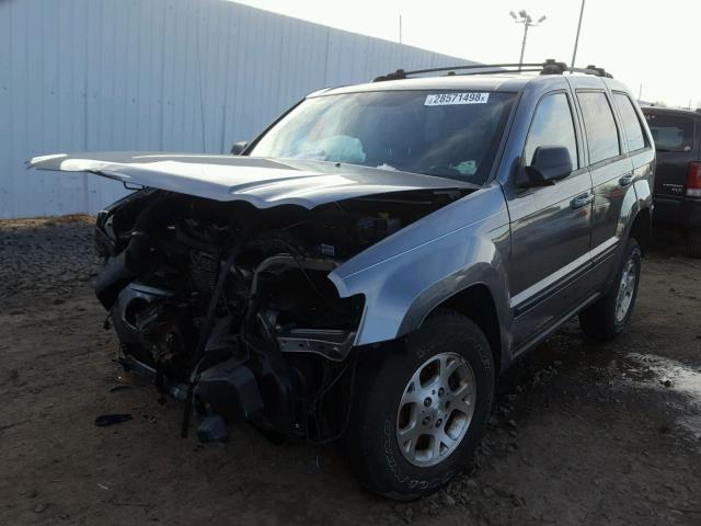 1J8GR48K67C644041 - 2007 JEEP GRAND CHER GRAY photo 2