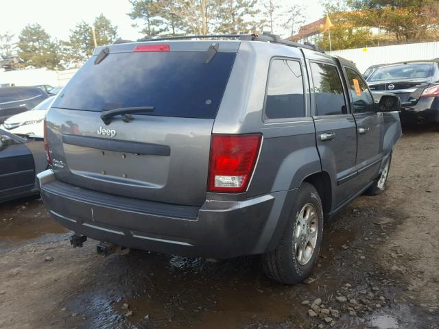 1J8GR48K67C644041 - 2007 JEEP GRAND CHER GRAY photo 4