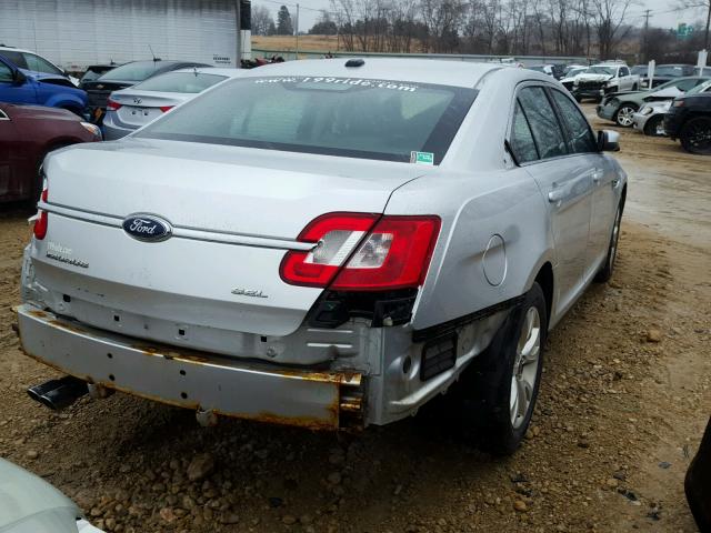 1FAHP2EW5AG155701 - 2010 FORD TAURUS SEL SILVER photo 4