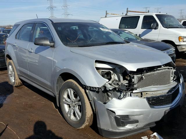 2GNFLEEK2E6226829 - 2014 CHEVROLET EQUINOX LS SILVER photo 1