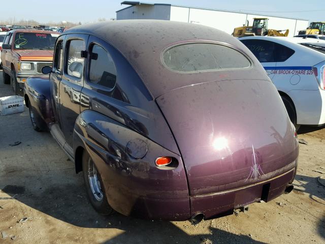 91656 - 1948 FORD SEDAN 4D PURPLE photo 3