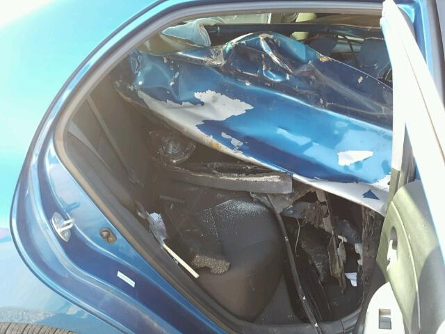 1NXBU4EE0AZ170518 - 2010 TOYOTA COROLLA BA BLUE photo 6