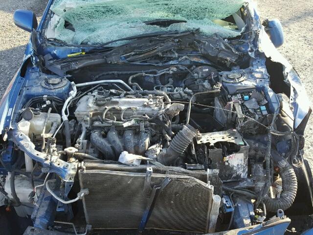 1NXBU4EE0AZ170518 - 2010 TOYOTA COROLLA BA BLUE photo 7