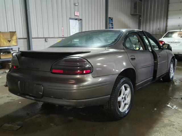 1G2WK52J21F198980 - 2001 PONTIAC GRAND PRIX BROWN photo 4