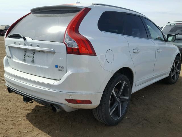 YV4902RS8F2640023 - 2015 VOLVO XC60 T6 WHITE photo 4