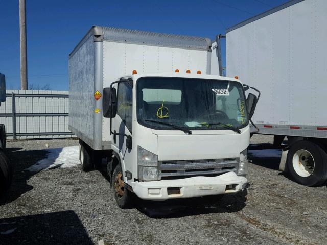 54DB4W1B5CS804427 - 2012 ISUZU NPR WHITE photo 1