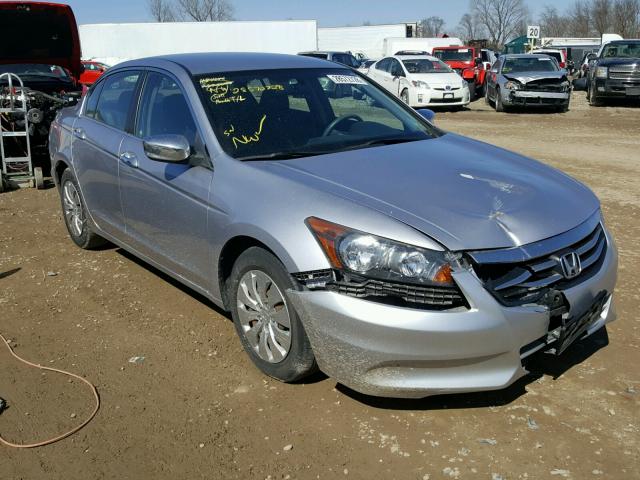 1HGCP2F34BA098227 - 2011 HONDA ACCORD LX SILVER photo 1