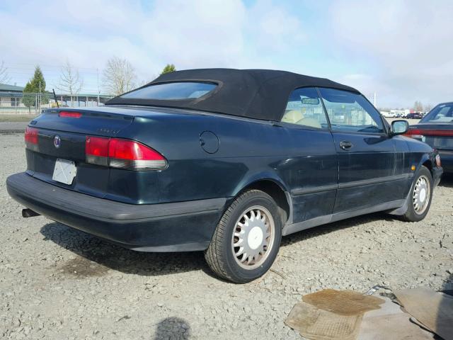 YS3DD78B4S7010389 - 1995 SAAB 900 S GREEN photo 4