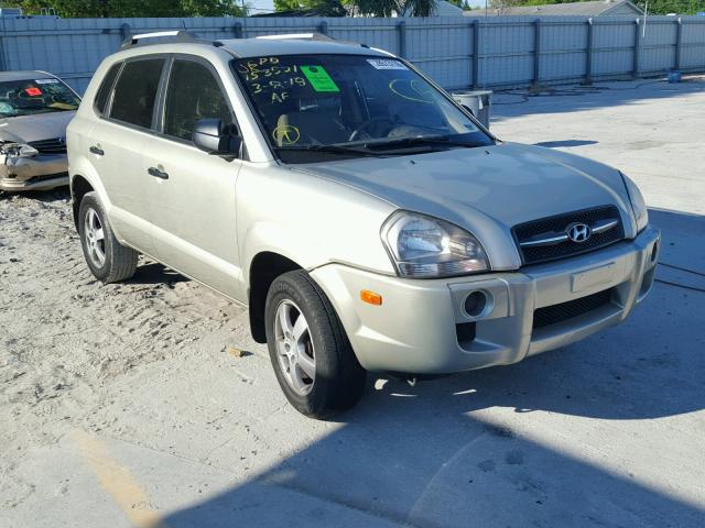 KM8JM12B28U869583 - 2008 HYUNDAI TUCSON GLS BEIGE photo 1