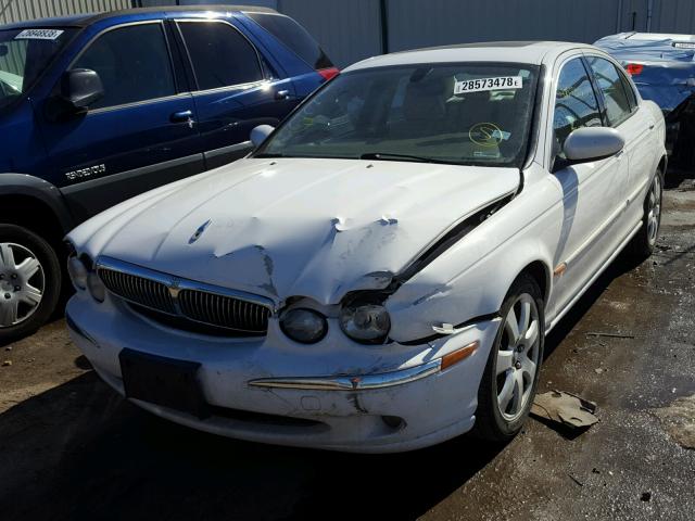 SAJWA51C95WE21754 - 2005 JAGUAR X-TYPE 3.0 WHITE photo 2