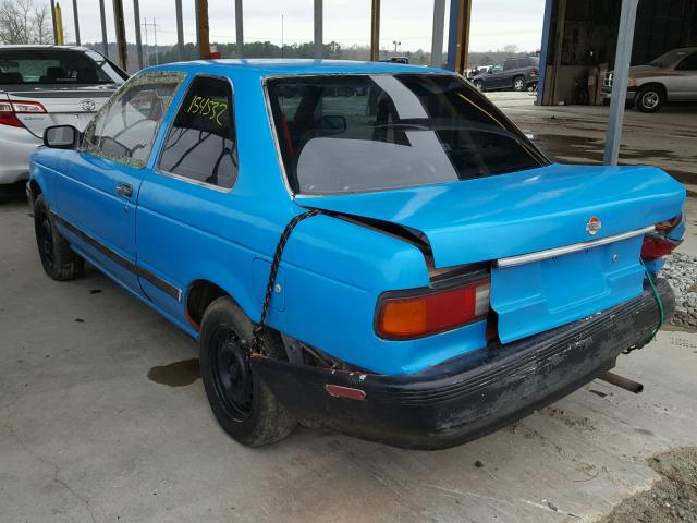 1N4EB32A3NC783883 - 1992 NISSAN SENTRA BLUE photo 3